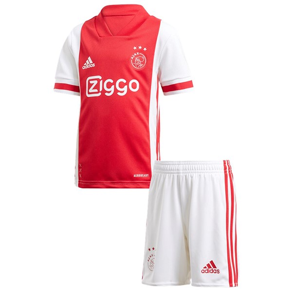 Camiseta Ajax Replica Primera Ropa Niños 2020/21 Rojo